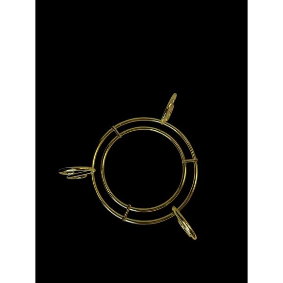 Miramar of California Vintage Cabbage Leaf Baking Chafing Dish with Lid/Stand - Picture 8 of 10